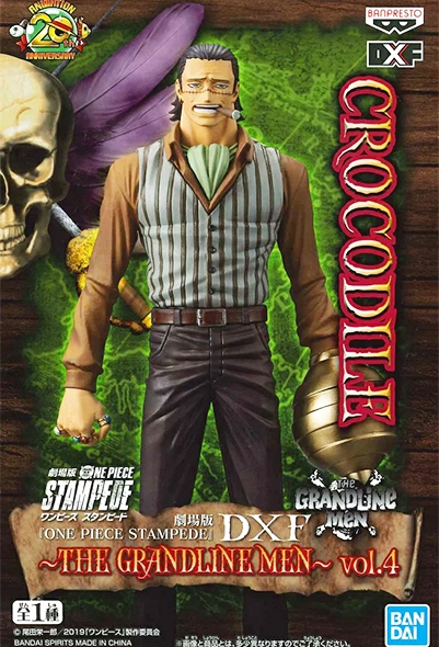 OP STAMPED DXF THE GRANDLINE MEN VOL 4 CROCODILE 1