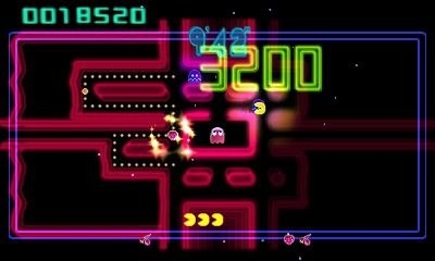 pac man & galaga screen1