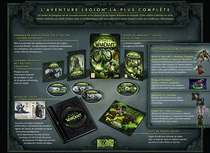 PC WORLD OF WARCRAFT LEGION COLLECTOR 1