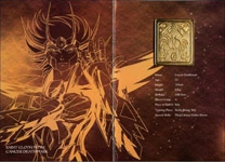 PLAQUE EMAILLEE SAINT SEIYA MYTH CLOTH cancer