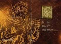 PLAQUE EMAILLEE SAINT SEIYA MYTH CLOTH SAGITTAIRE 1