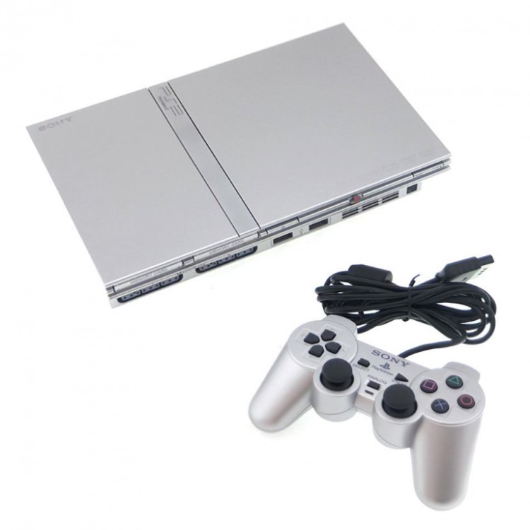 PS2 CONSOLE silver