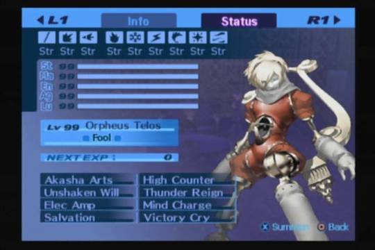 PS2 PERSONA 3 FES 3