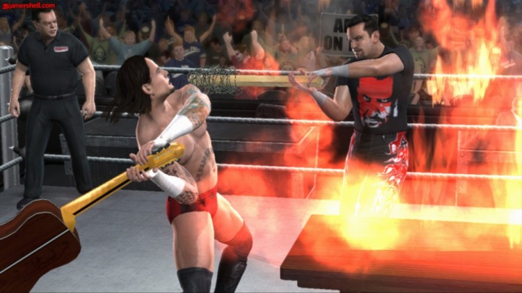 PS2 WWE SMACKDOWN VS RAW 2008 1