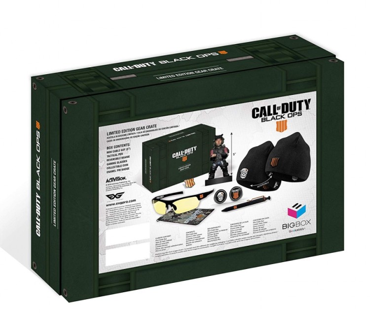 PS4 CALL OF DUTY BLACK OPS 4 LIMITED EDITION GEAR CRATE 1