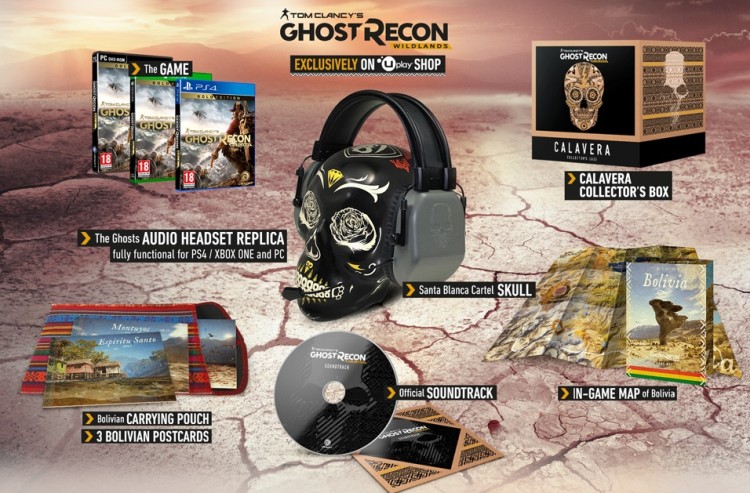 PS4 Ghost Recon edition Calavera