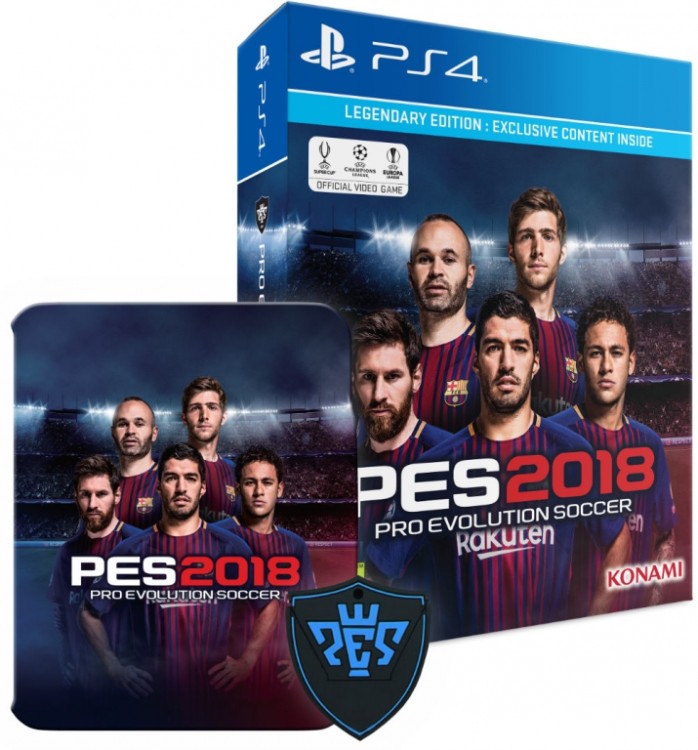 PS4 PES 2018 EDITION LEGENDAIRE 1