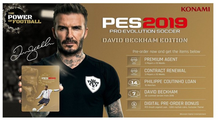 PS4 PES 2019 beckham 1