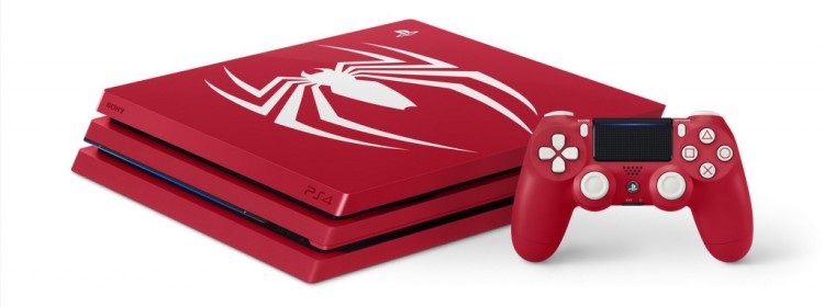 PS4 Slim 1 To F Marvel's Spider Man Limited Edition 1