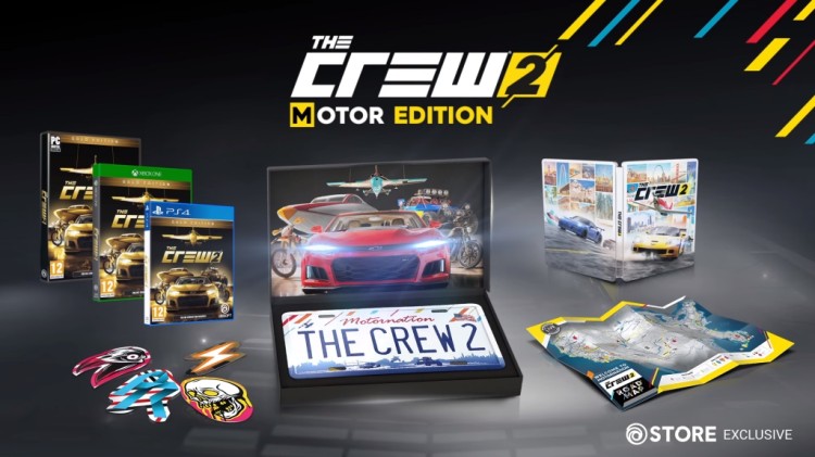 PS4 THE CREW 2 EDITION MOTOR