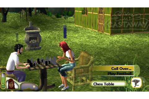 PSP LES SIMS 2 NAUFRAGES 1