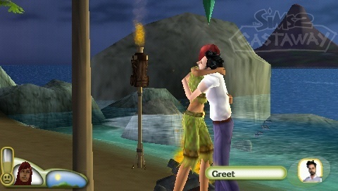 PSP LES SIMS 2 NAUFRAGES 2