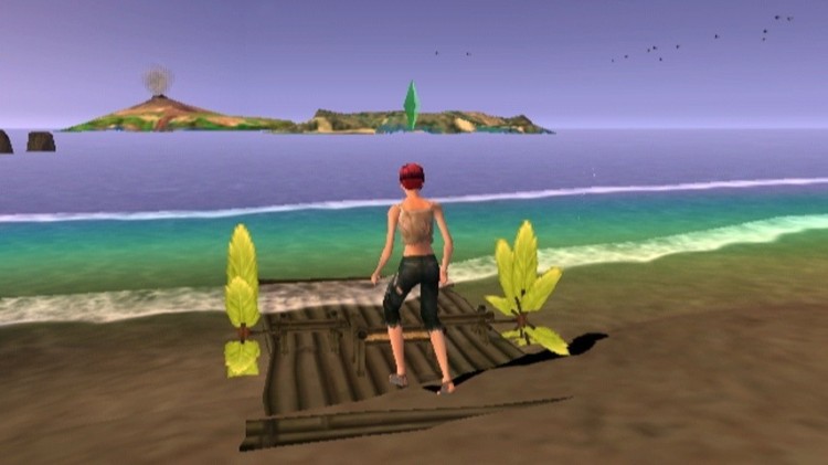 PSP LES SIMS 2 NAUFRAGES 3