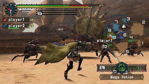 PSP MONSTER HUNTER FREEDOM 2 1