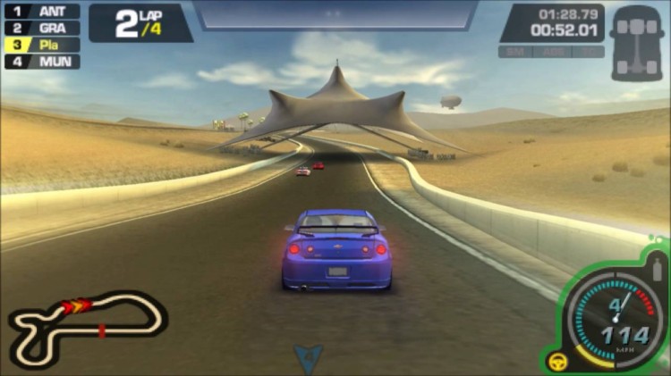 PSP NEED FOR SPEED PROSTREET 2