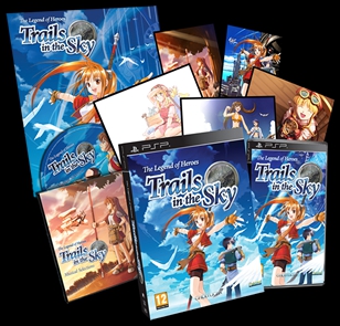 PSP THE LEGEND OF HEROES TRAILS IN THE SKY EDITION COLLECTOR