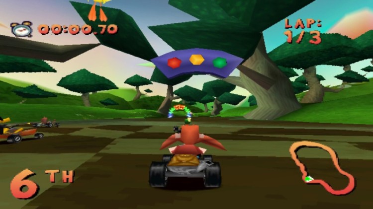 PSX LOONEY TUNES RACING 1