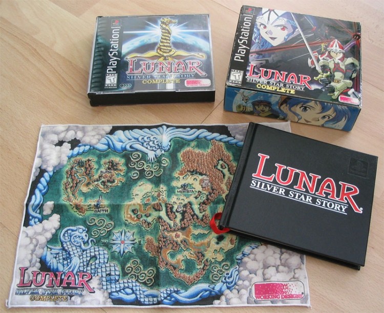 PSX LUNAR SILVER STAR STORY complete