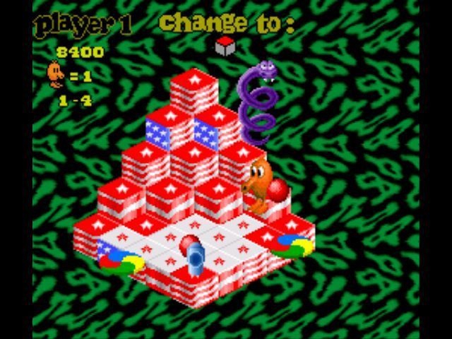 q bert 3 super nintendo snes 029 e99518