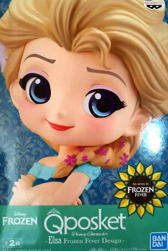 Q POSKET CHARACTERS FROZEN ELSA FEVER DESIGN