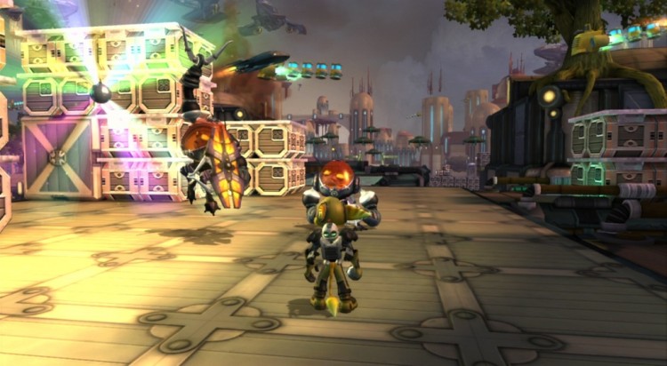 ratchet et clank opération destruction screen1