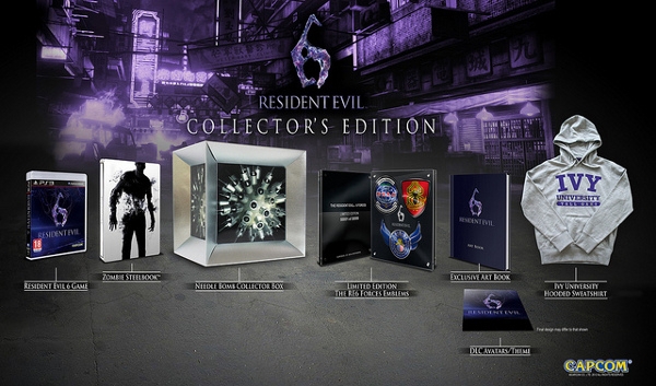 resident evil 6 collector 