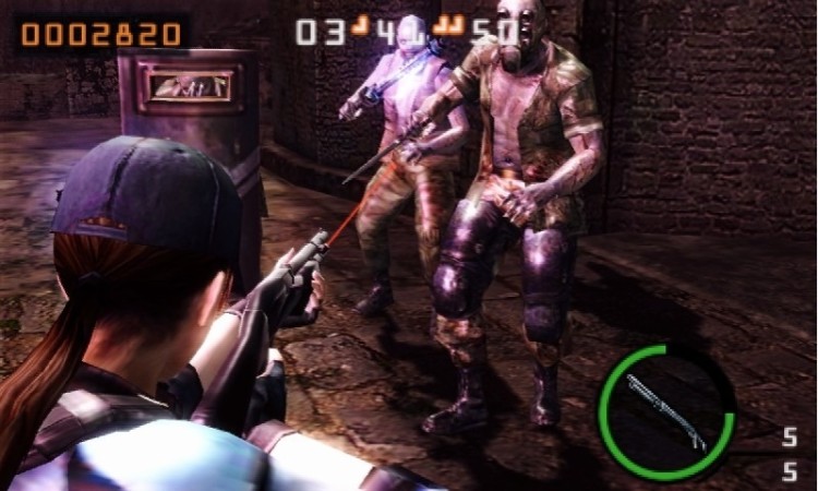 resident evil mercenaries 3d screen2