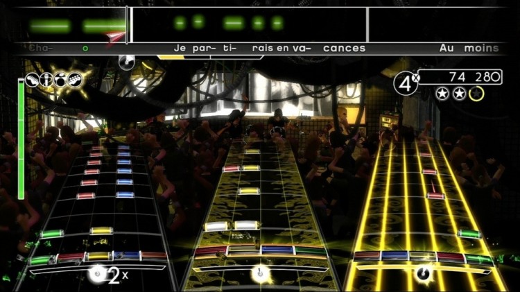 Rock band screen2