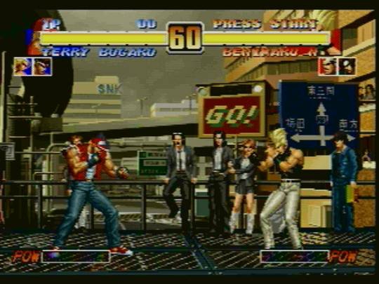 SAT THE KING OF FIGHTERS 96 1