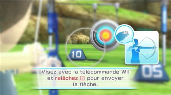 screen 1 wii sports resort wii e4086