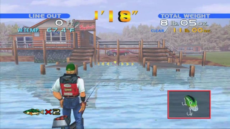 SEGA BASS FISHING 1