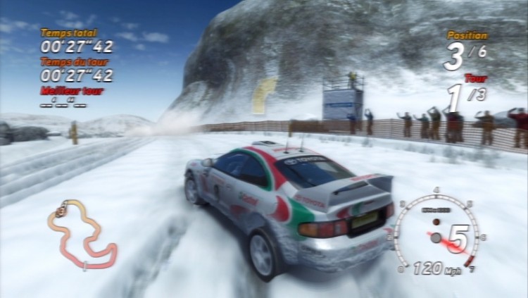 SEGA RALLY screen2