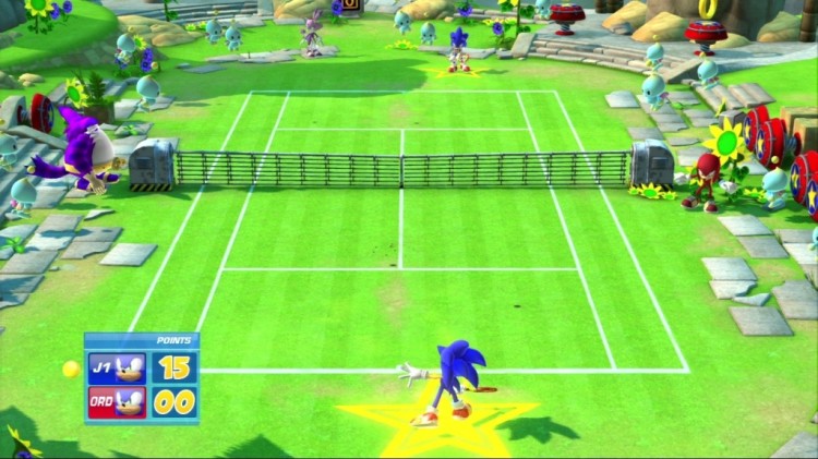 SEGA SUPERSTARS TENNIS screen2