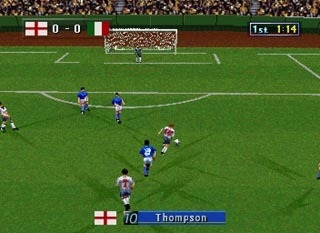 Sega worldwide soccer 98 2