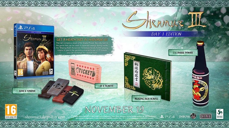 SHENMUE 3 DAY ONE 1