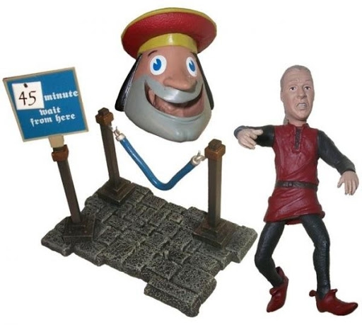 SHREK LORD FARQUAAD MASCOT MCFARLANE 1