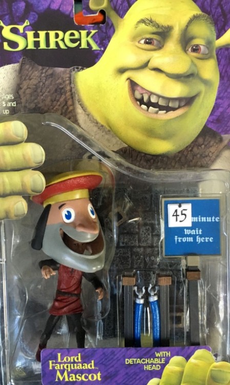 SHREK LORD FARQUAAD MASCOT MCFARLANE