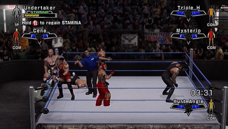 smack down vs raw 2007 screen1