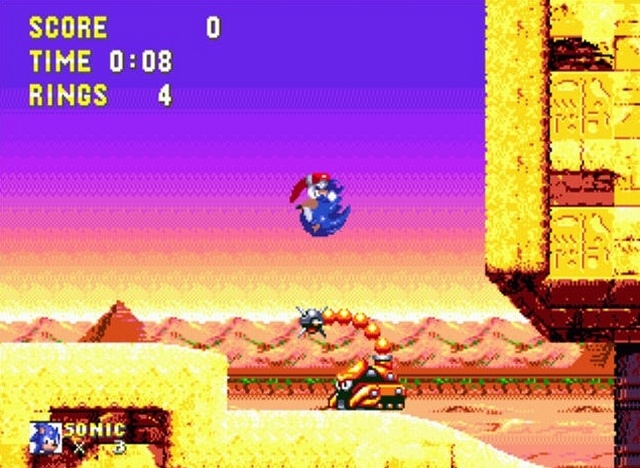 Sonic & Knuckles mega drive (1)