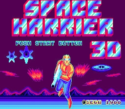 space harrier 3d master system 007