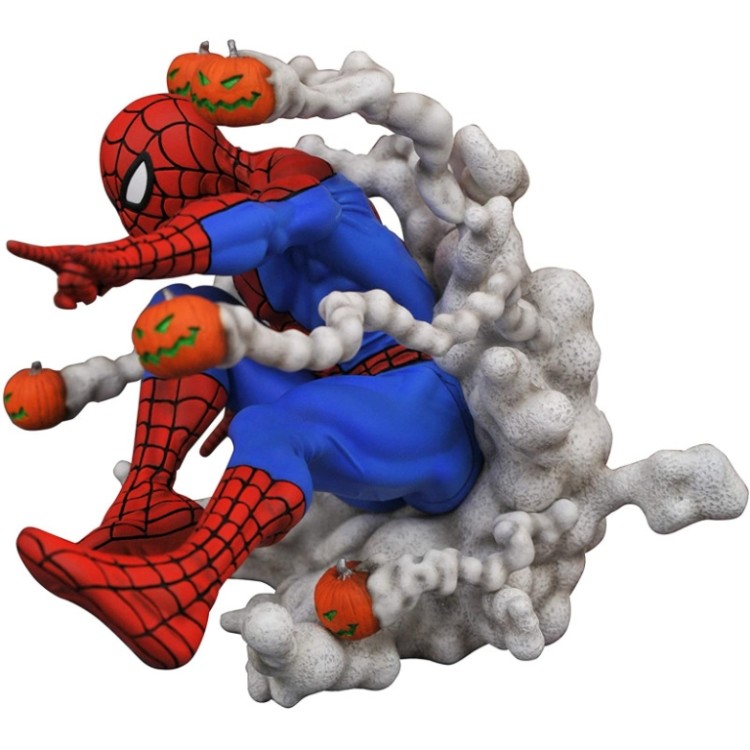 Spider Man Pumpkin Bombs Marvel Comic Gallery Diamond Select 15 cm 699788839027 kingdom figurine 2