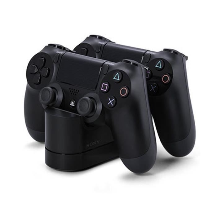 station de chargement dualshock 4 noir ps4