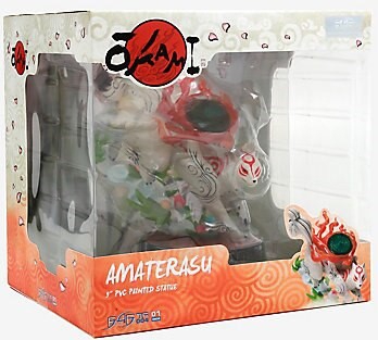 STATUE OKAMI AMATERATSU PVC FIRST 4 FIGURES 3