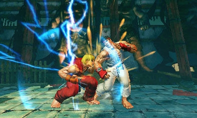 Super Street Fighter IV 3D Version screen 2