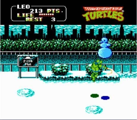 teenage mutant ninja turtles 2 the arcade game nes 007