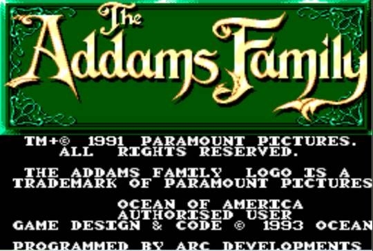 the addams family master system 001