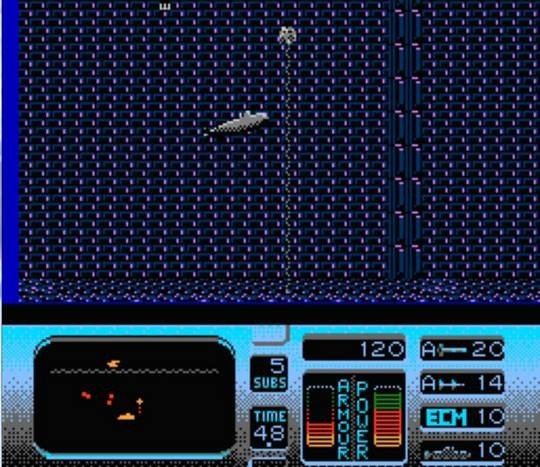 the hunt for red october nes 011 e61019