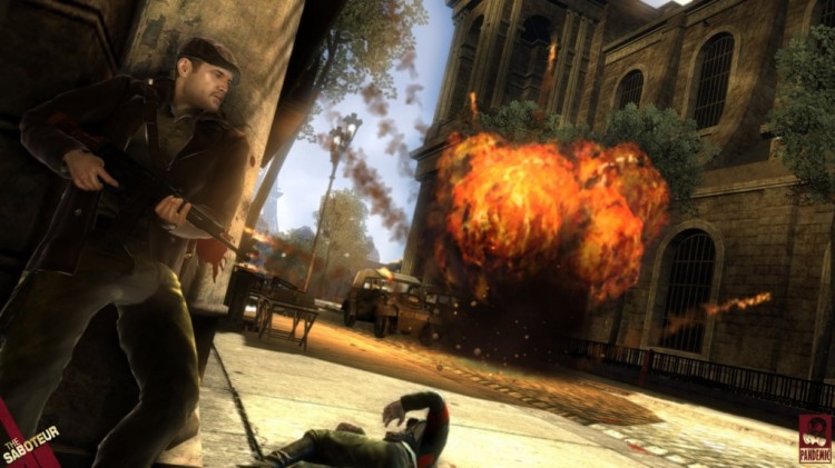 the saboteur PS3 screen 2