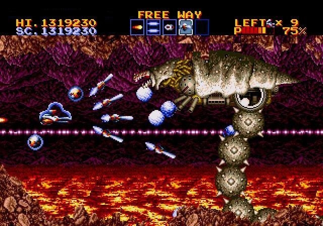 thunder force iv megadrive 016