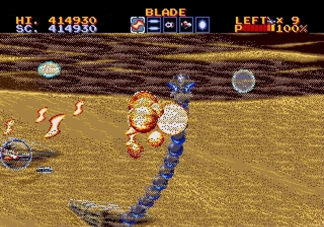 thunder force iv megadrive 026